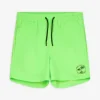 Badehose - Schriftzug - grün
