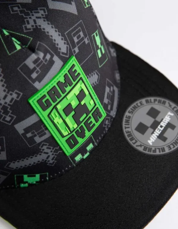 Basecap - Minecraft - schwarz