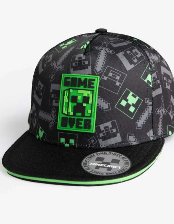Basecap - Minecraft - schwarz