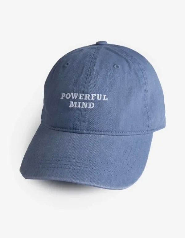 Basecap - Schriftzug - blau