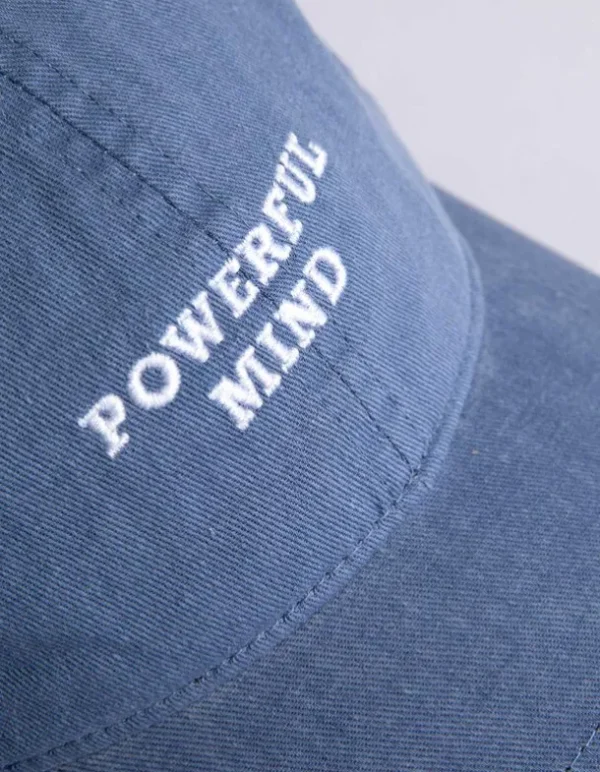 Basecap - Schriftzug - blau