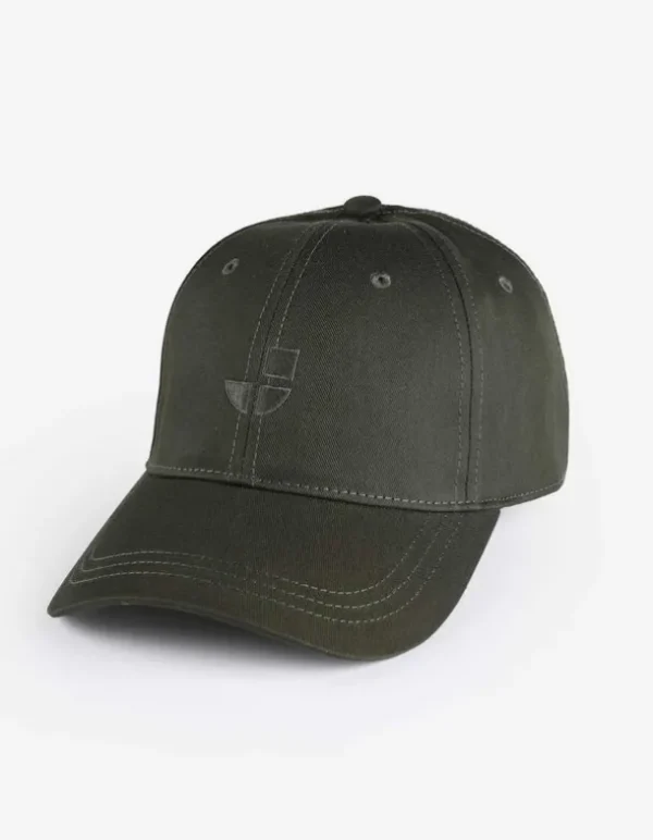 Basecap - Stickereien - dunkelgrün