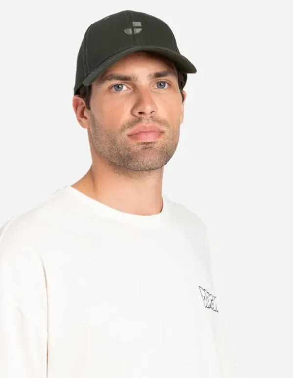 Basecap - Stickereien - dunkelgrün