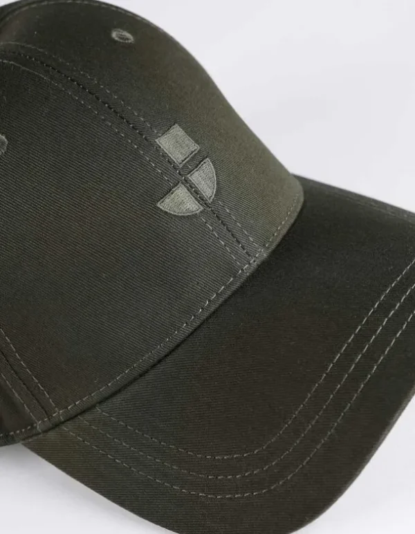Basecap - Stickereien - dunkelgrün