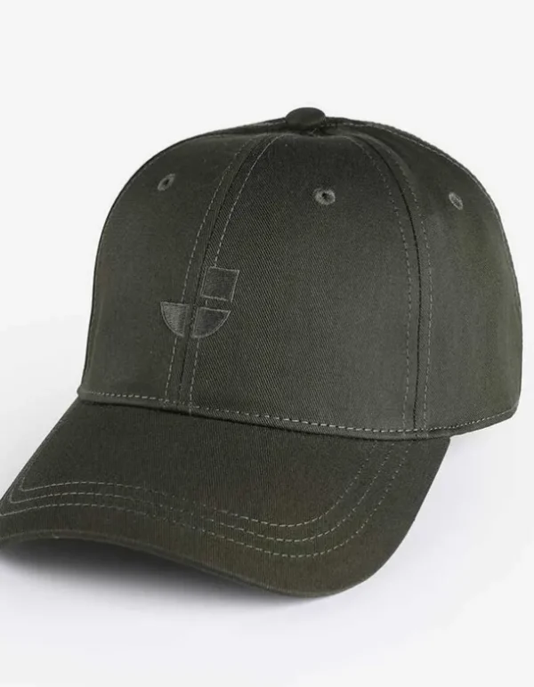 Basecap - Stickereien - dunkelgrün