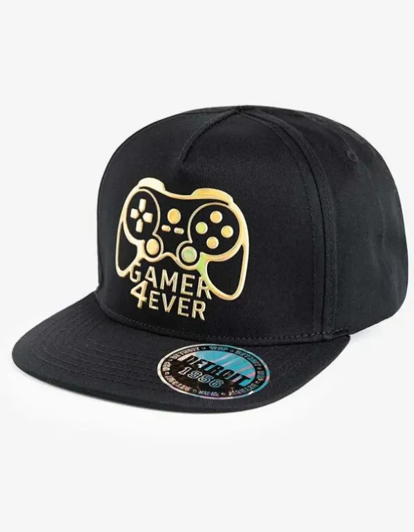 Basecap - Wandleuchte - schwarz