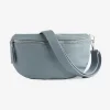 Bauchtasche - Lederoptik - türkis