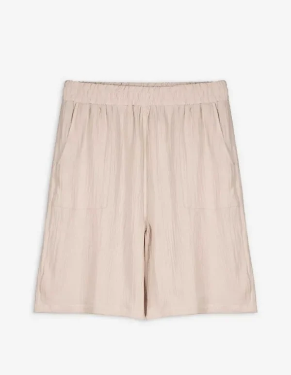Bermuda - Musselin - beige