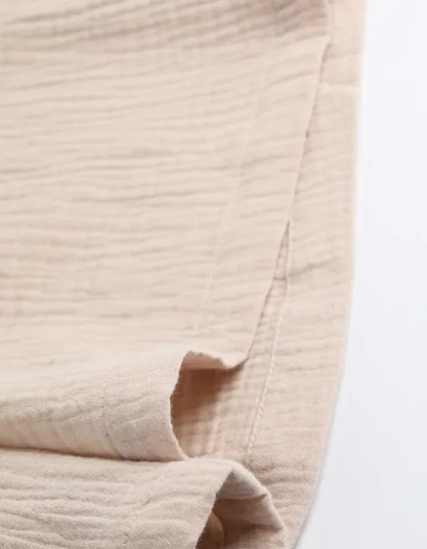Bermuda - Musselin - beige