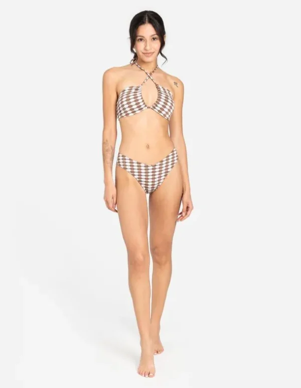 Bikinislip - Strukturiertes Material