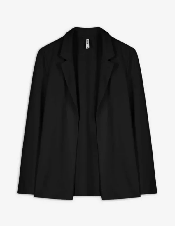 Blazer - Jersey - schwarz