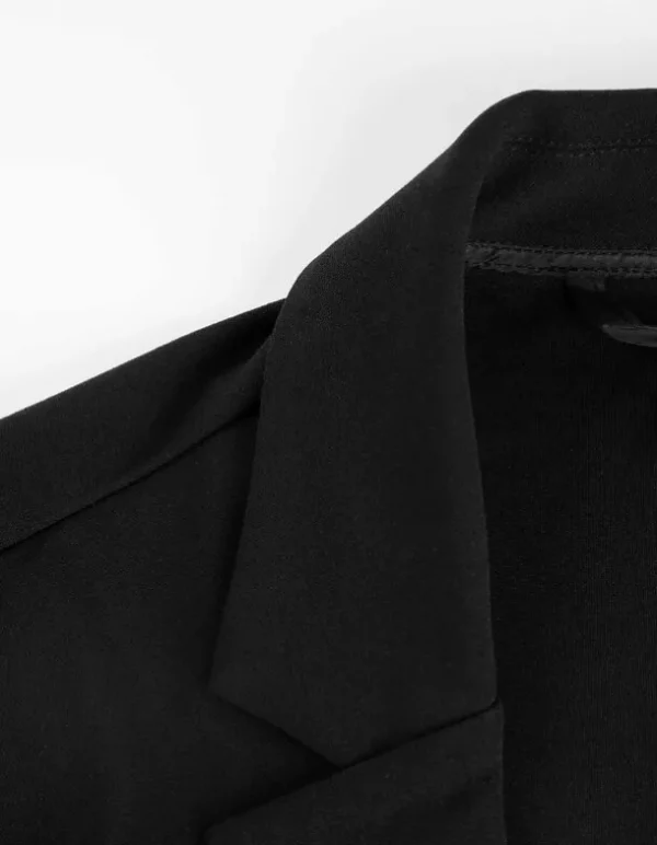 Blazer - Jersey - schwarz