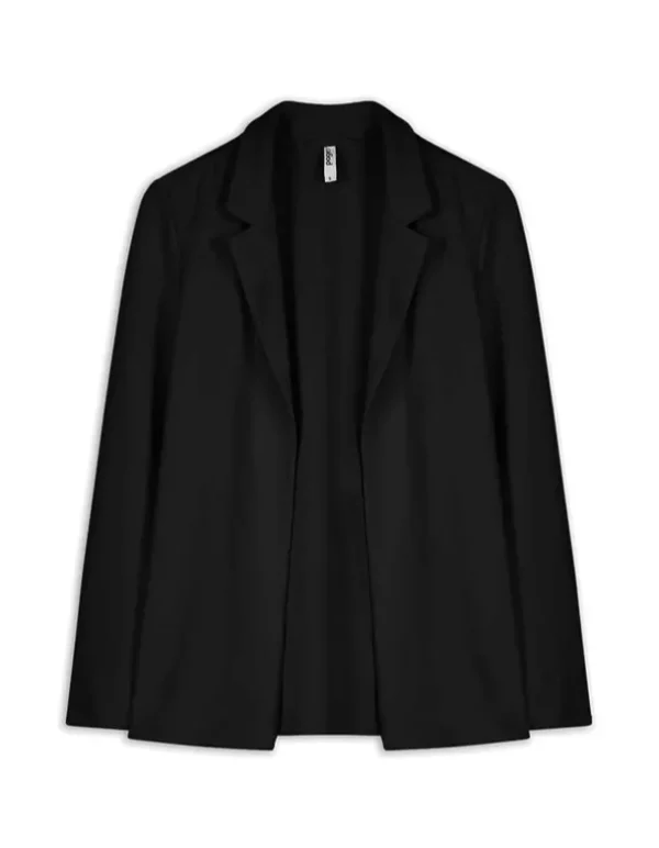 Blazer - Jersey - schwarz