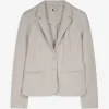 Blazer - Knopfleiste - beige