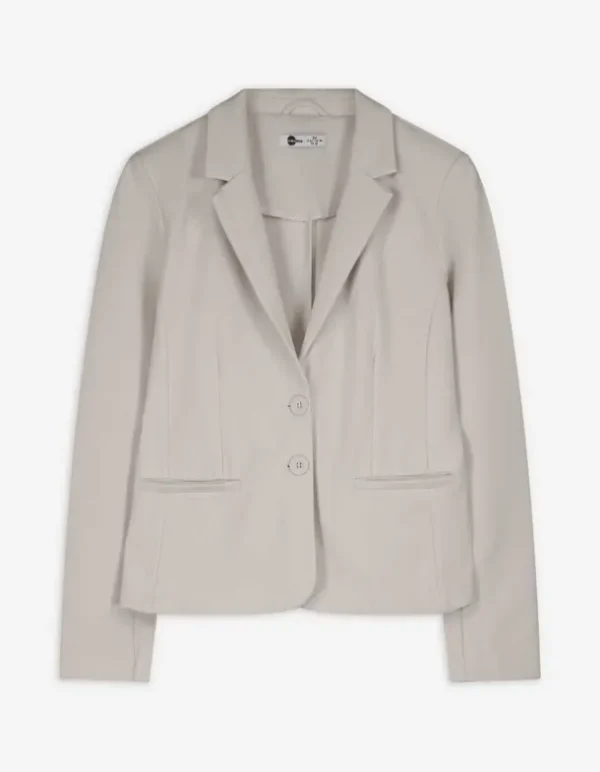 Blazer - Knopfleiste - beige