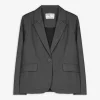 Blazer - Schulterpolster - dunkelgrau