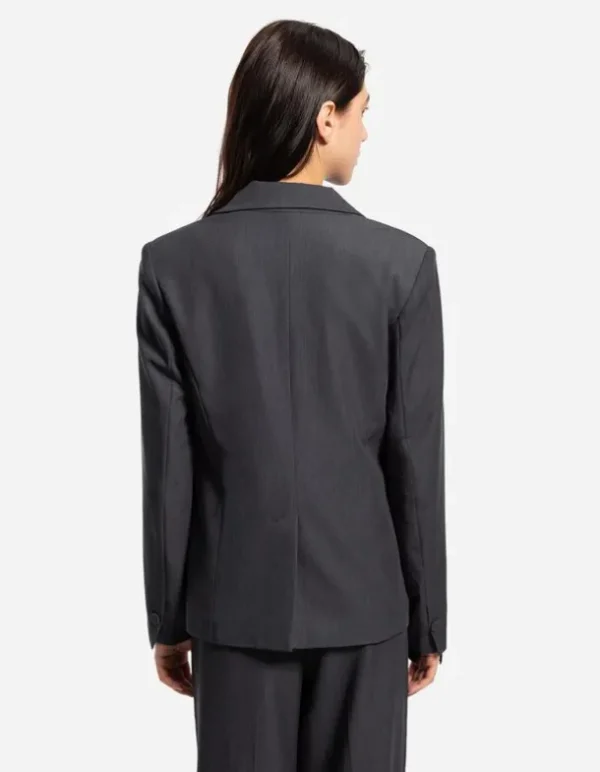 Blazer - Schulterpolster - dunkelgrau