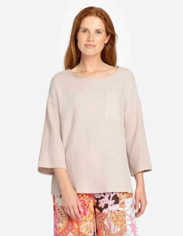 Bluse - Musselin