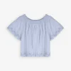 Blusenshirt - Carmen-Ausschnitt