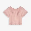 Blusenshirt - Carmen-Ausschnitt