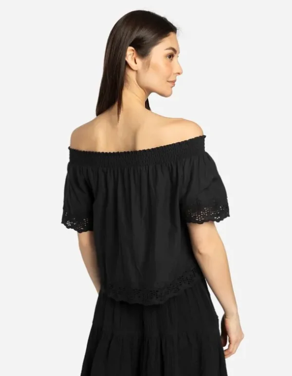 Blusenshirt - Carmen-Ausschnitt