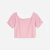 Blusenshirt - Cropped