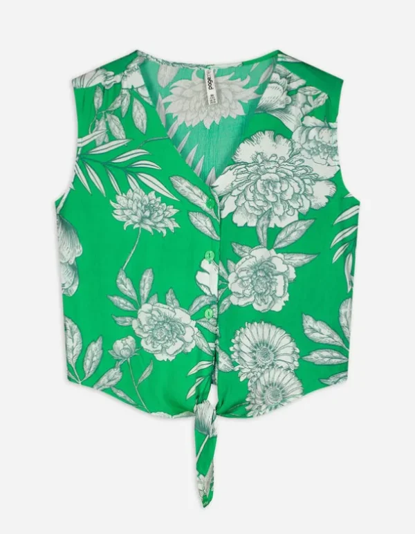 Blusenshirt - Knotendetail