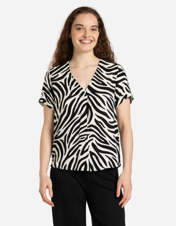 Blusenshirt - LENZING™ ECOVERO™