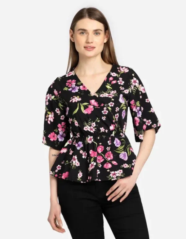 Blusenshirt - LENZING™ ECOVERO™