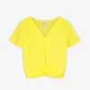 Blusenshirt - Wickeloptik