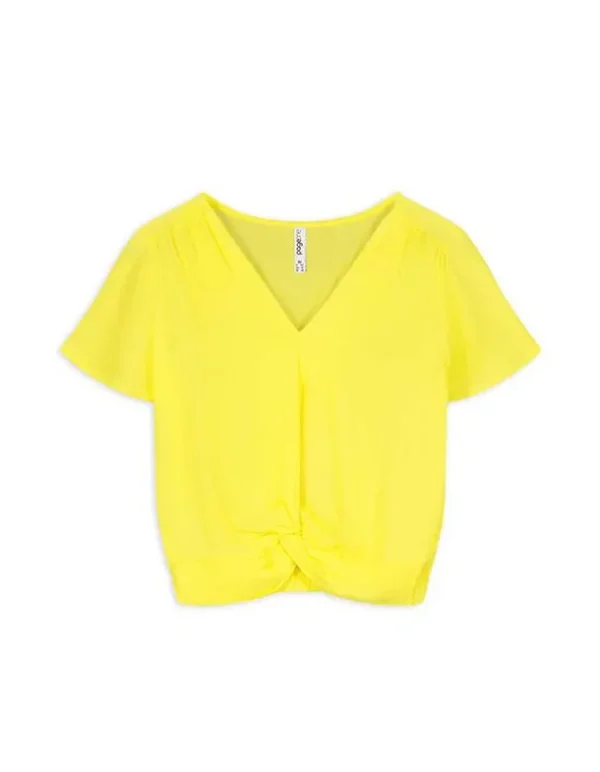 Blusenshirt - Wickeloptik