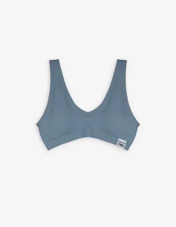 Bralette - Stretchanteil - blau