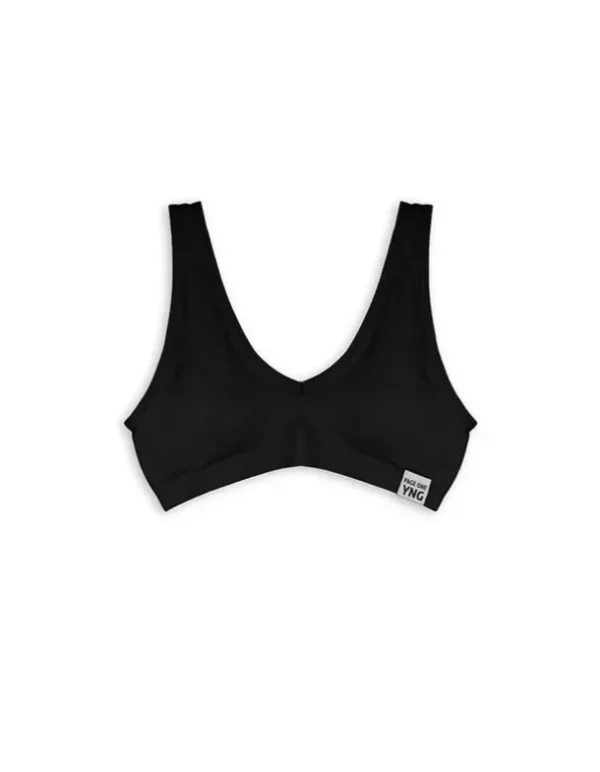 Bralette - Stretchanteil - schwarz