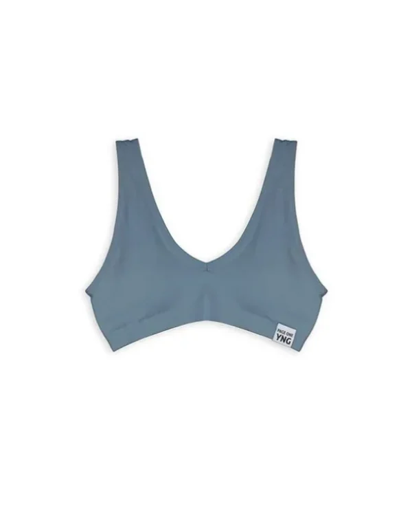Bralette - Stretchanteil - blau