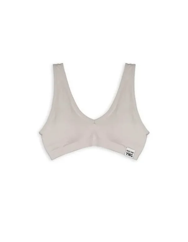 Bralette - Stretchanteil - hellgrau