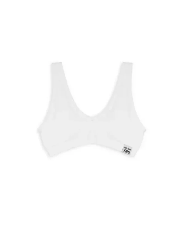 Bralette - Stretchanteil - weiß