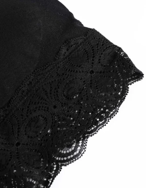 Bustier - überwiegend nahtlos - schwarz