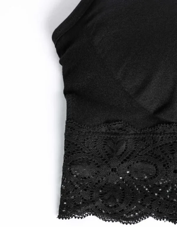 Bustier - überwiegend nahtlos - schwarz