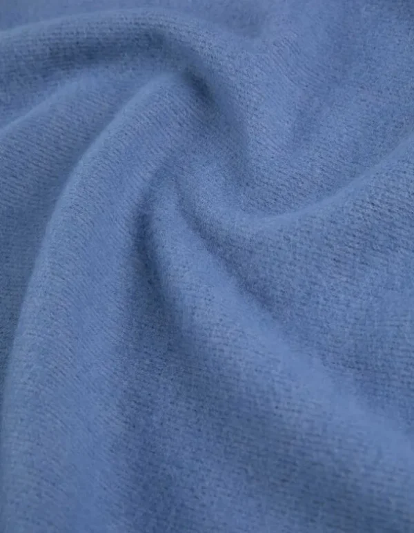 Cardigan - Eingrifftaschen - hellblau