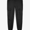Cargohose - Aufgesetze Taschen - schwarz