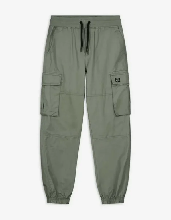 Cargohose - Aufgesetze Taschen - türkis
