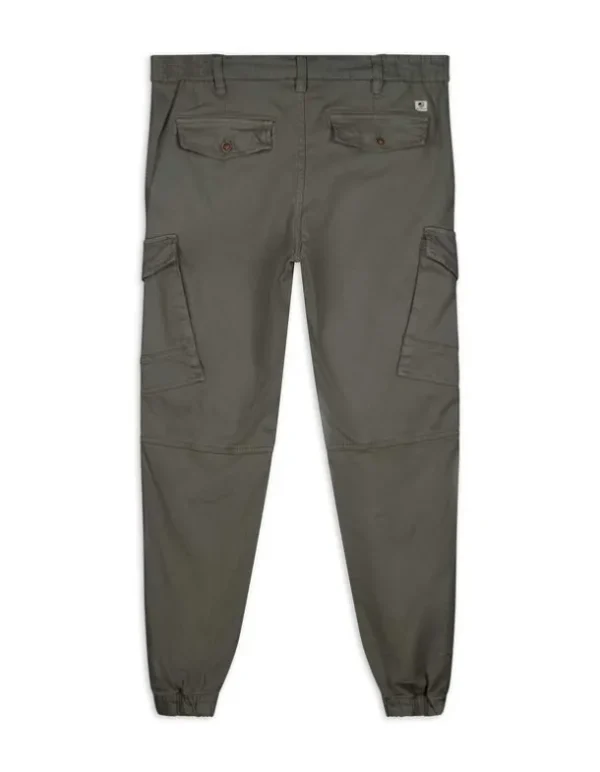 Cargohose - Aufgesetze Taschen - grün