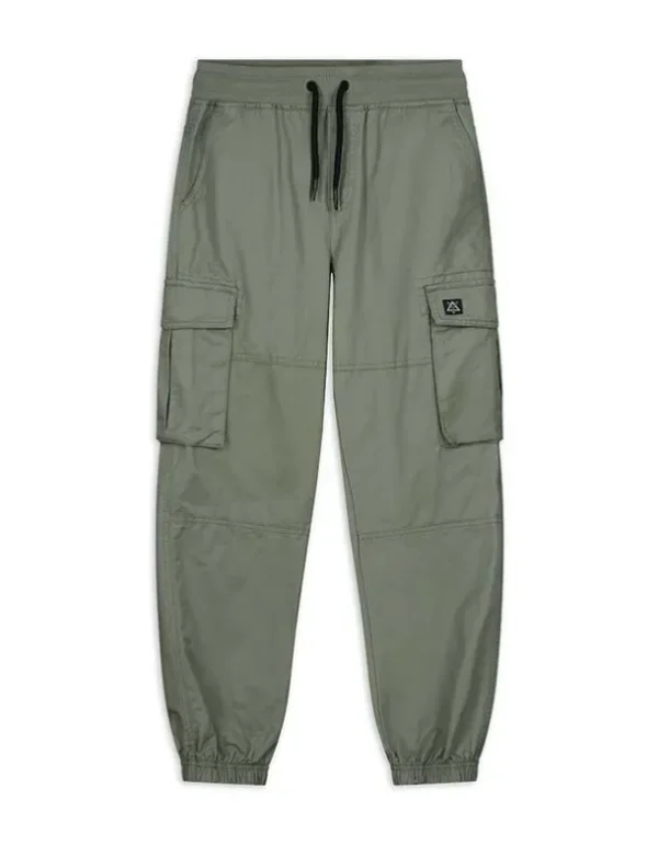Cargohose - Aufgesetze Taschen - türkis