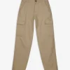 Cargohose - Baumwoll-Mix - beige