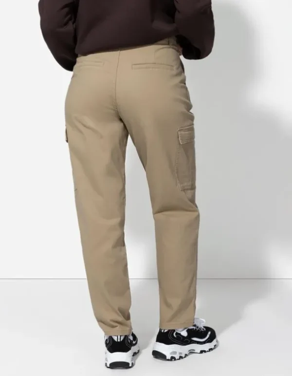 Cargohose - Baumwoll-Mix - beige