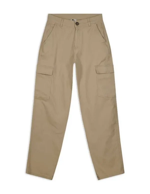 Cargohose - Baumwoll-Mix - beige