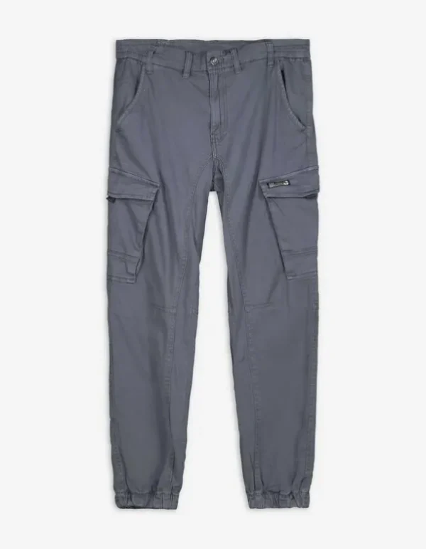 Cargohose - einfarbig - dunkelblau