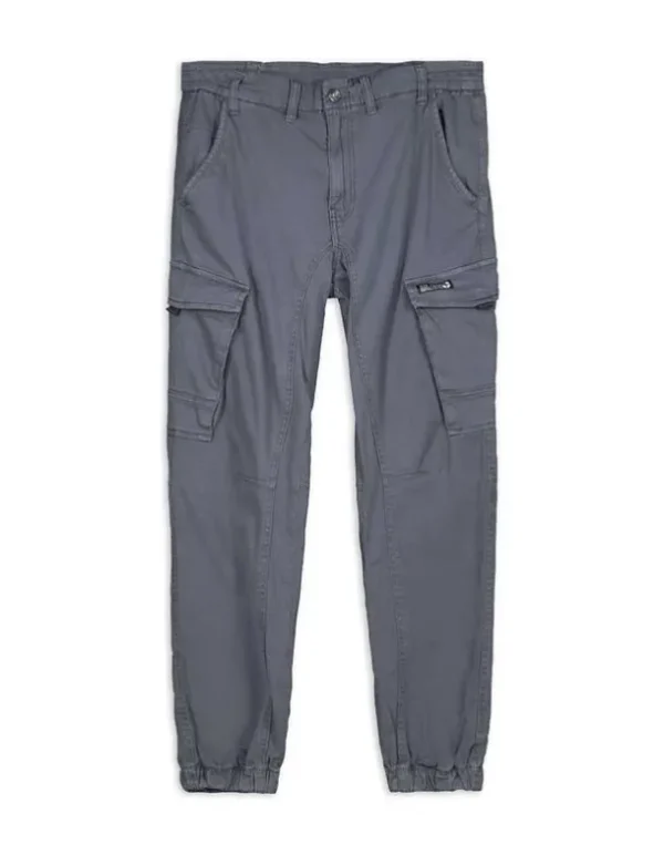 Cargohose - einfarbig - dunkelblau