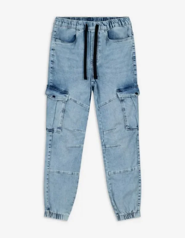 Cargohose - hellblau