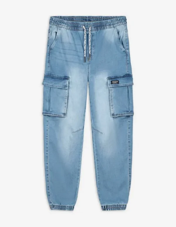 Cargohose - hellblau